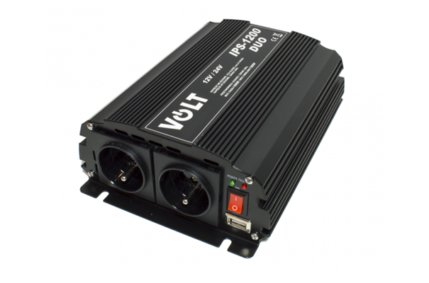 CONVERTISSEUR 12V/24v  220V 600W/1200W SINUSOÏDE MODIFIÉE