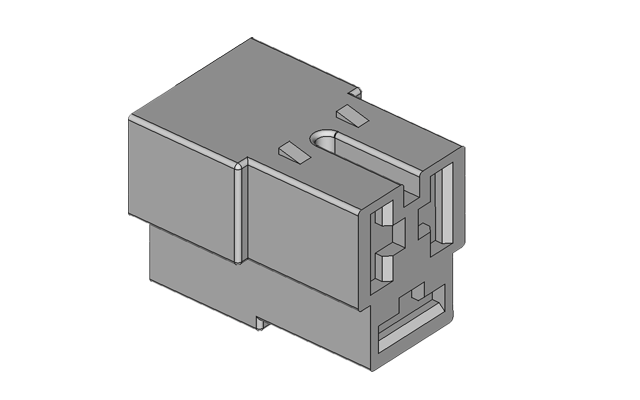 CONNECTEUR TE FASTIN-FASTON 3 VOIES  FEMELLE